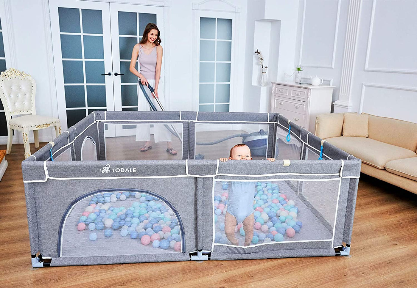 Infant playpen fashion